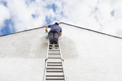 Peinture extérieure à Pradières — façades et ravalement